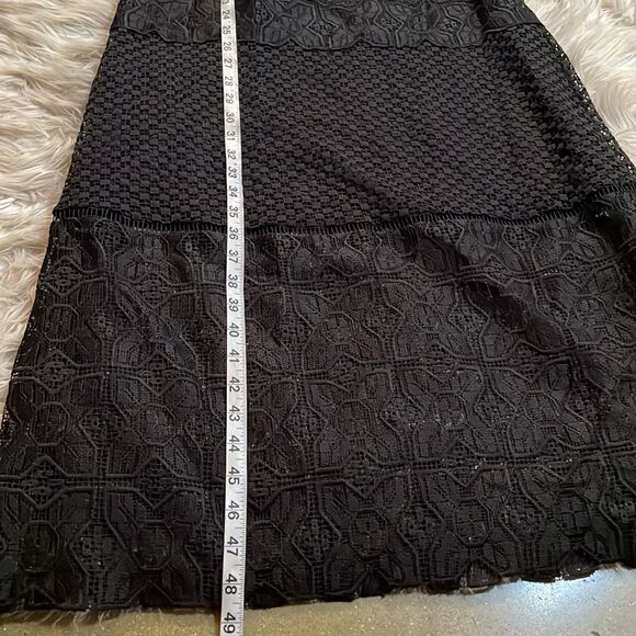 Anthropologie Joie Ardal Lace Sleeveless Midi Dress w/Cut Outs Like New (Size:4) - Picture 14 of 14